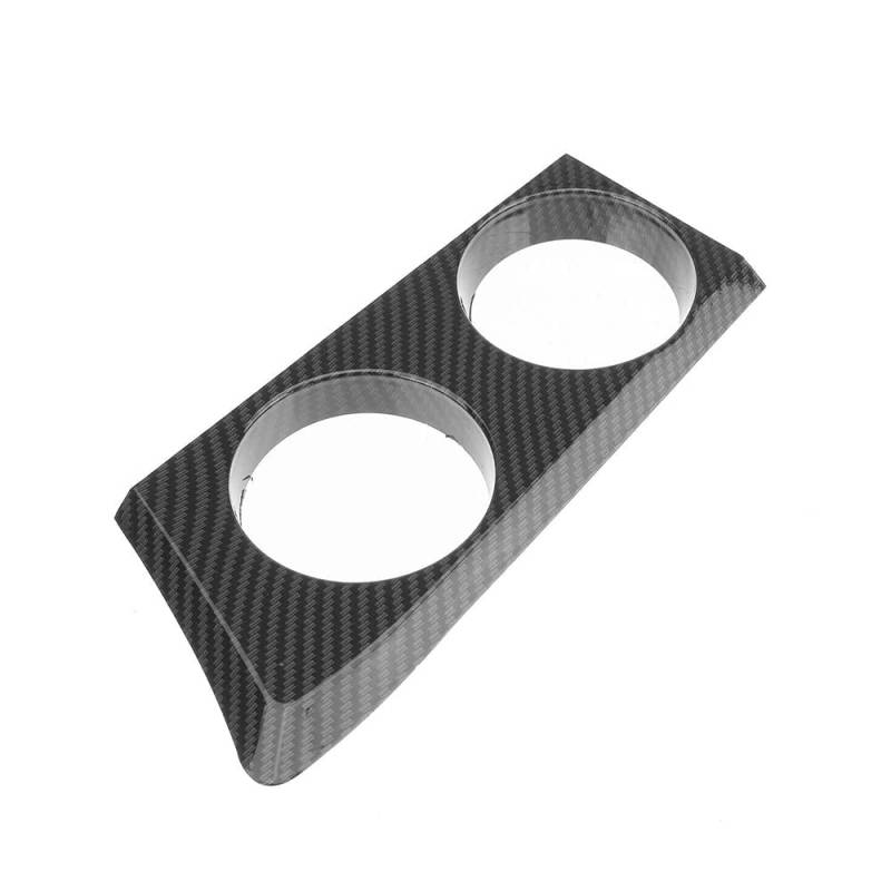 Bagyong L&R Drive Hand Fit BMVV 1 Series 116i 116i 118 118i 120 120i E87 E81 E82 E88 Auto Cup Holder Cover Black/Carbon Fiber ABS Pattern Car Front Console Decoration von Baceyong