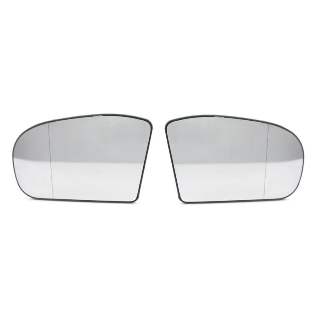 Für M-ercedes Benz W203 W211, Baceyong Links/Rechts Spiegelglaslinse Ersatz Blau/Weiß 2038100121 2038101021 Heizung mit Rückplatte Für M-ercedes Benz W203 W211, Baceyong Links/Rechts Spiegelglaslinse Ersatz Blau/Weiß 2038100121 2038101021 Heizung mit Rückplatte von Baceyong