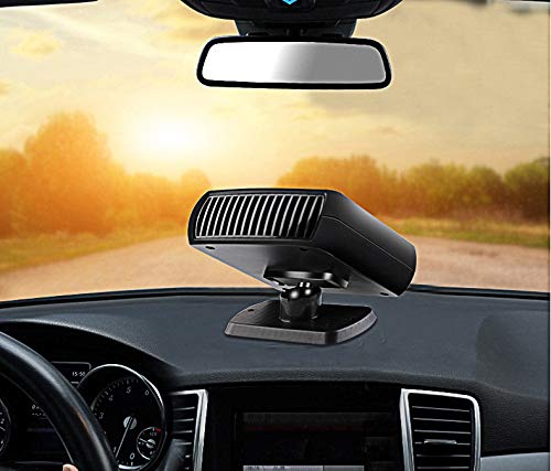 Tragbare 2-in-1-Autoheizung, Baceyong-Schnellheizungs-Defroster, heißer und kalter Auto-Lüfter, Lufterfrischer mit 12-V-Zigarettenanzünderstecker von Baceyong