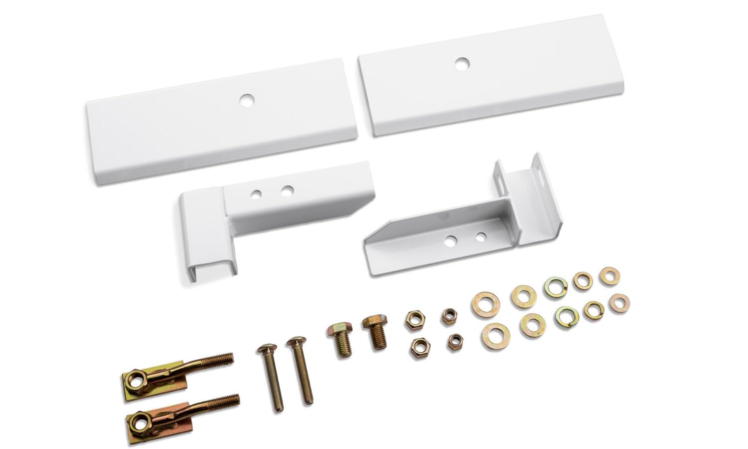 Backrack 30124W Montage-Hardware-Kit, weißes Finish, für Gepäckträger und Sicherheitsständer, inkl. Befestigungselemente, Pfahltaschen-Hardware Backrack 30124W Montage-Hardware-Kit, weißes Finish, für Gepäckträger und Sicherheitsständer, inkl. Befestigungselemente, Pfahltaschen-Hardware von Back Rack