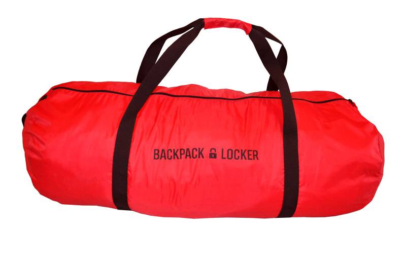 Backpack Locker - Dachbox Tasche - Große Schultertasche (Rot, 100 Liter) von Backpack Locker