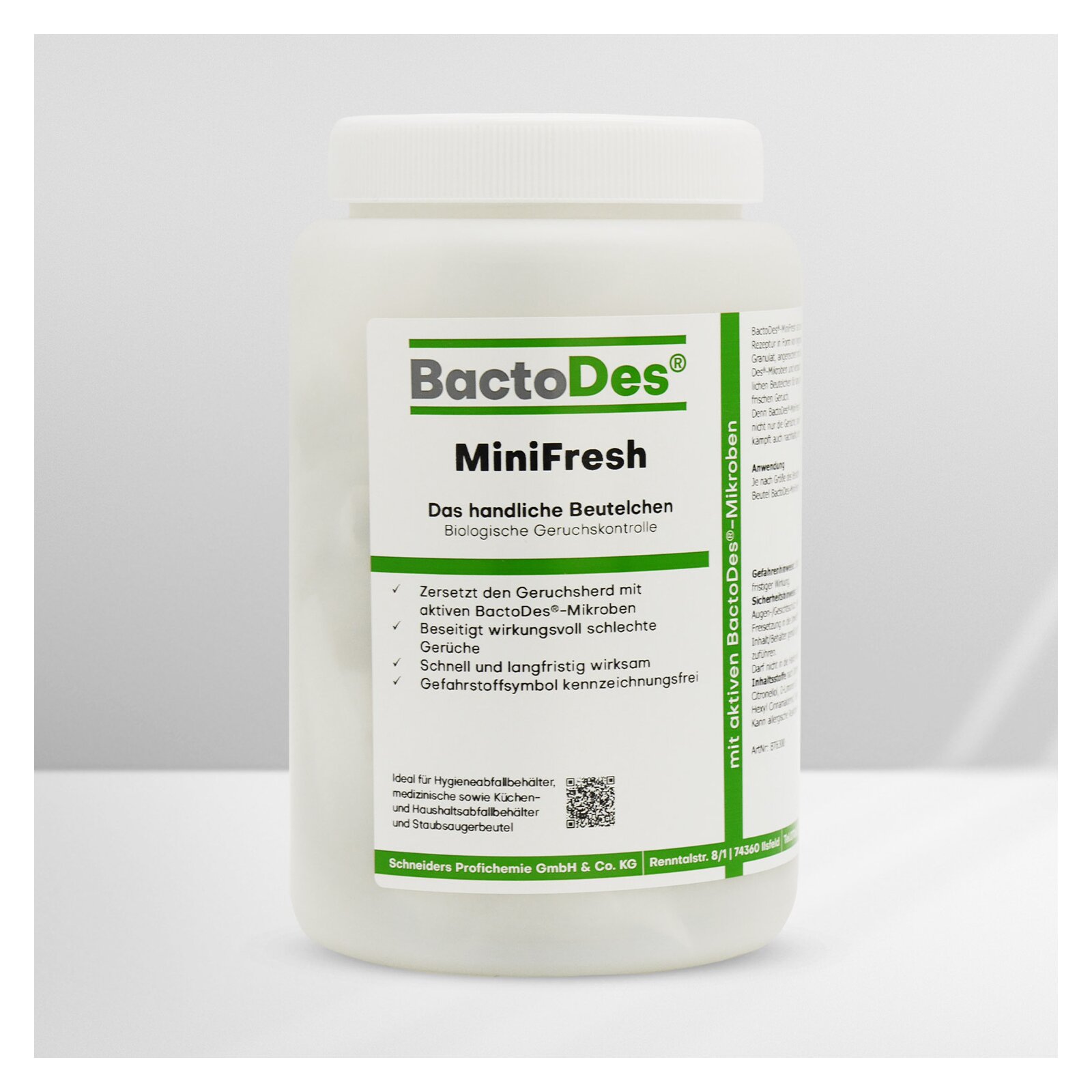 BactoDes-MiniFresh Geruchsneutralisierer-Säckchen 20 Stück. von BactoDes