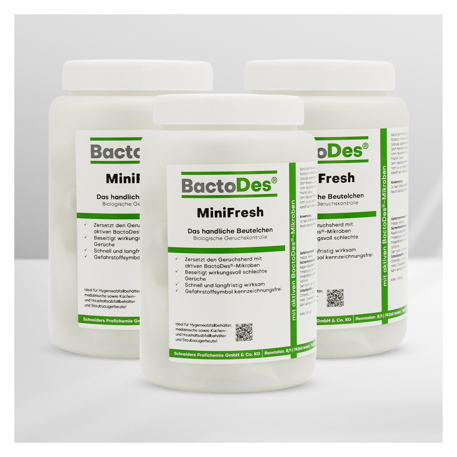 BactoDes-MiniFresh Geruchsneutralisierer-Säckchen Bundle 3x20 Stück. BactoDes-MiniFresh Geruchsneutralisierer-Säckchen Bundle 3x20 Stück. von BactoDes