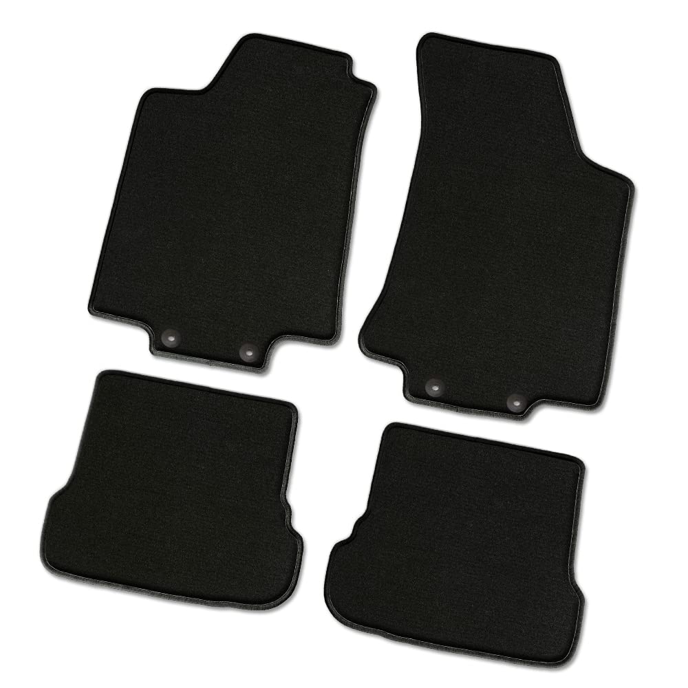 Bär-AfC Auto Fußmatten Supreme passend für Ford Fiesta JA8 2011-2017, Autoteppiche Velours Schwarz, Rand Kettelung Schwarz, Set 4-teilig, FO05439 Bär-AfC Auto Fußmatten Supreme passend für Ford Fiesta JA8 2011-2017, Autoteppiche Velours Schwarz, Rand Kettelung Schwarz, Set 4-teilig, FO05439 von Bär-AfC