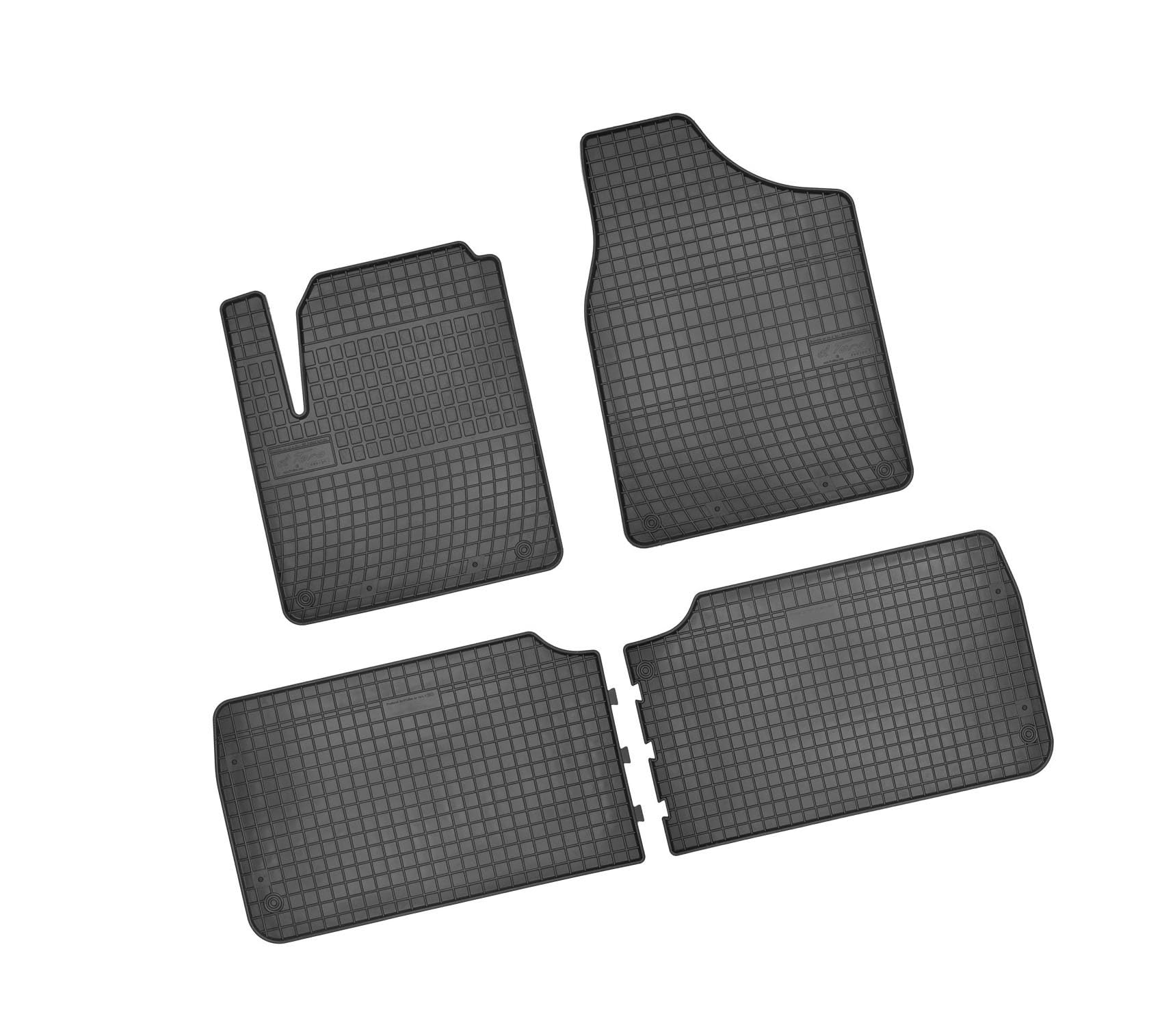 Bär-AfC VW04333 Gummimatten Auto Fußmatten Schwarz, Erhöhter Rand, Set 4-teilig, Passgenau für Volkswagen Sharan 1 Baujahr 1995 bis 2010 ohne 3. Reihe Bär-AfC VW04333 Gummimatten Auto Fußmatten Schwarz, Erhöhter Rand, Set 4-teilig, Passgenau für Volkswagen Sharan 1 Baujahr 1995 bis 2010 ohne 3. Reihe von Bär-AfC