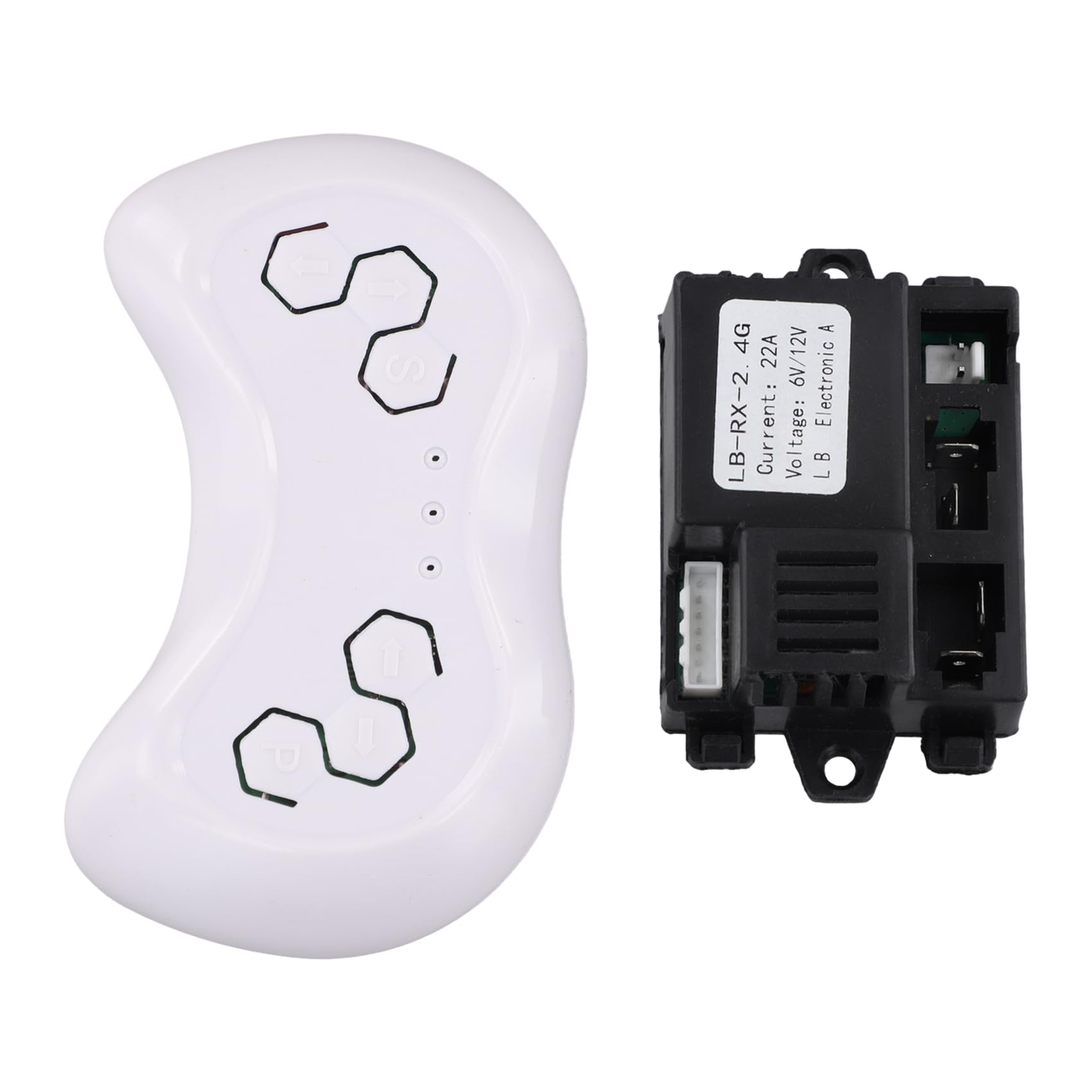 Baeroprki Elektrofahrzeug für Kinder LB-RX-2.4G Fernbedienung + Empfänger Kinderauto DIY Modell Spielzeug Baeroprki Elektrofahrzeug für Kinder LB-RX-2.4G Fernbedienung + Empfänger Kinderauto DIY Modell Spielzeug von Baeroprki