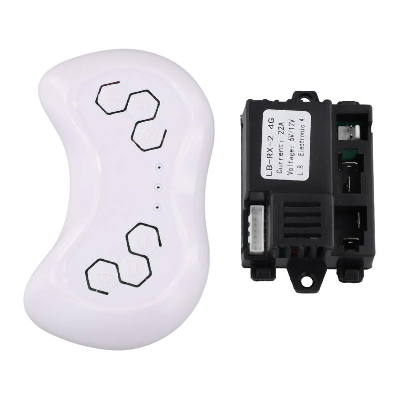 Baeroprki Elektrofahrzeug für Kinder LB-RX-2.4G Fernbedienung + Empfänger Kinderauto DIY Modell Spielzeug von Baeroprki