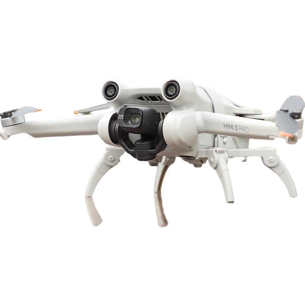 Drohnen-Landehalterung kompatibel für DJI Mini 3 Pro, faltbare Drohnen-Landefüße Verlängerungsstativ, 30 mm Mini 3 Pro Drohnen-Landeständer, Drohnen-Zubehör von Bagima