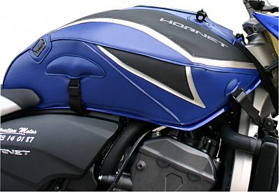 Bagster Honda CB600 Hornet, Tankhaube - Dunkelblau/Schwarz/Hellgrau von Bagster