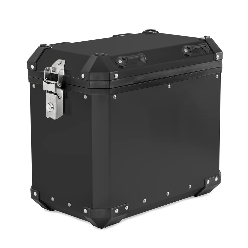 Alukoffer für Royal Enfield Himalayan Aluminium Seitenkoffer GX38 schwarz Alukoffer für Royal Enfield Himalayan Aluminium Seitenkoffer GX38 schwarz von Bagtecs
