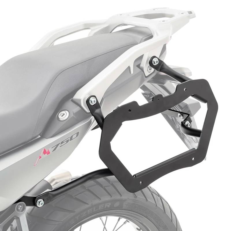Bagtecs Kofferträger für Honda Transalp 750 23-25, Schwarz, Stahl von Bagtecs