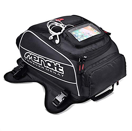 Magnet Tankrucksack für erweiterbar Bagtecs TR8 mit Smartphonetasche 16-24 Liter von Bagtecs