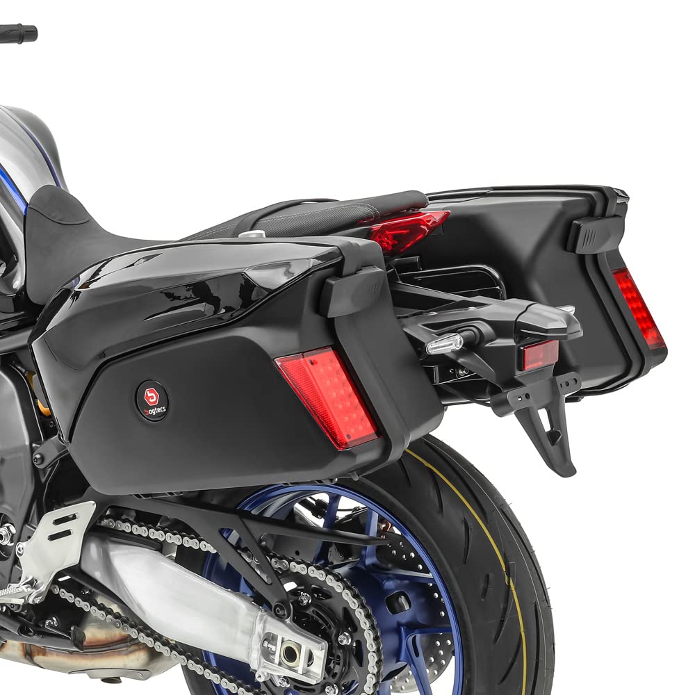 Set Koffer + Träger für Yamaha MT-07 / Tracer 700 PX74BL Set Koffer + Träger für Yamaha MT-07 / Tracer 700 PX74BL von Bagtecs