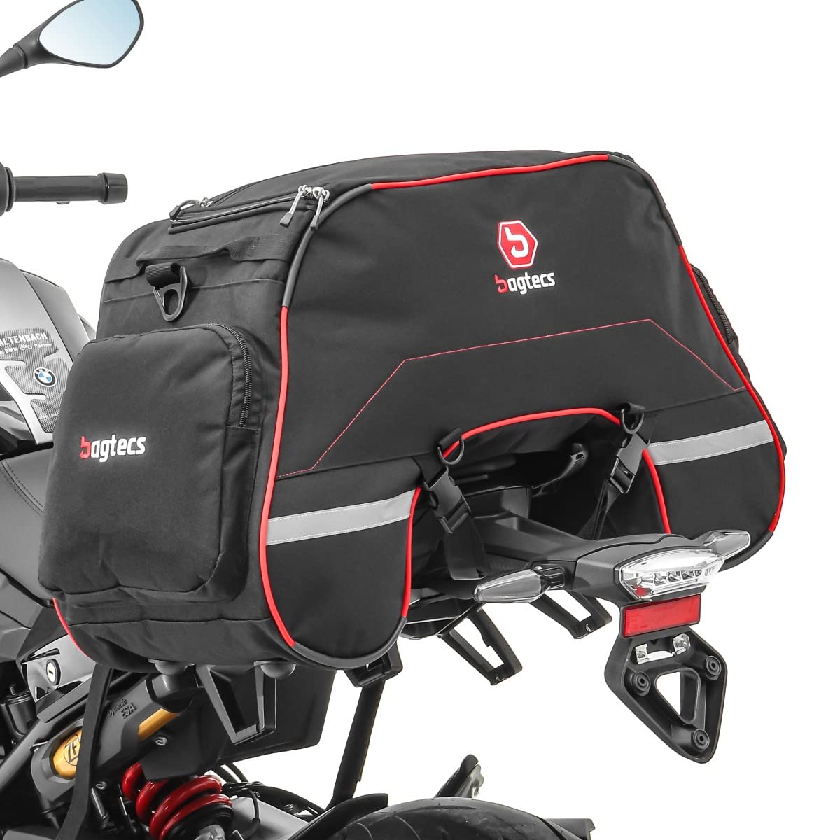 Hecktasche CL62 für Triumph Street Triple/R/RS/S rot von Bagtecs