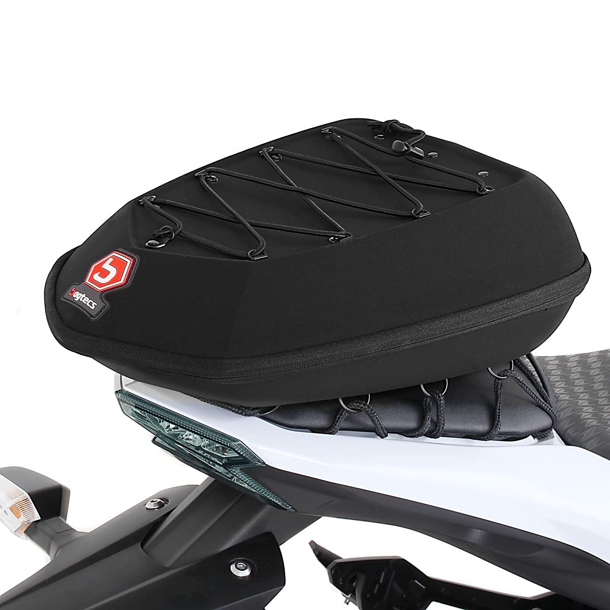 Motorrad Hecktasche für Aprilia Sportcity Cube 200 Bagtecs X16 von Bagtecs