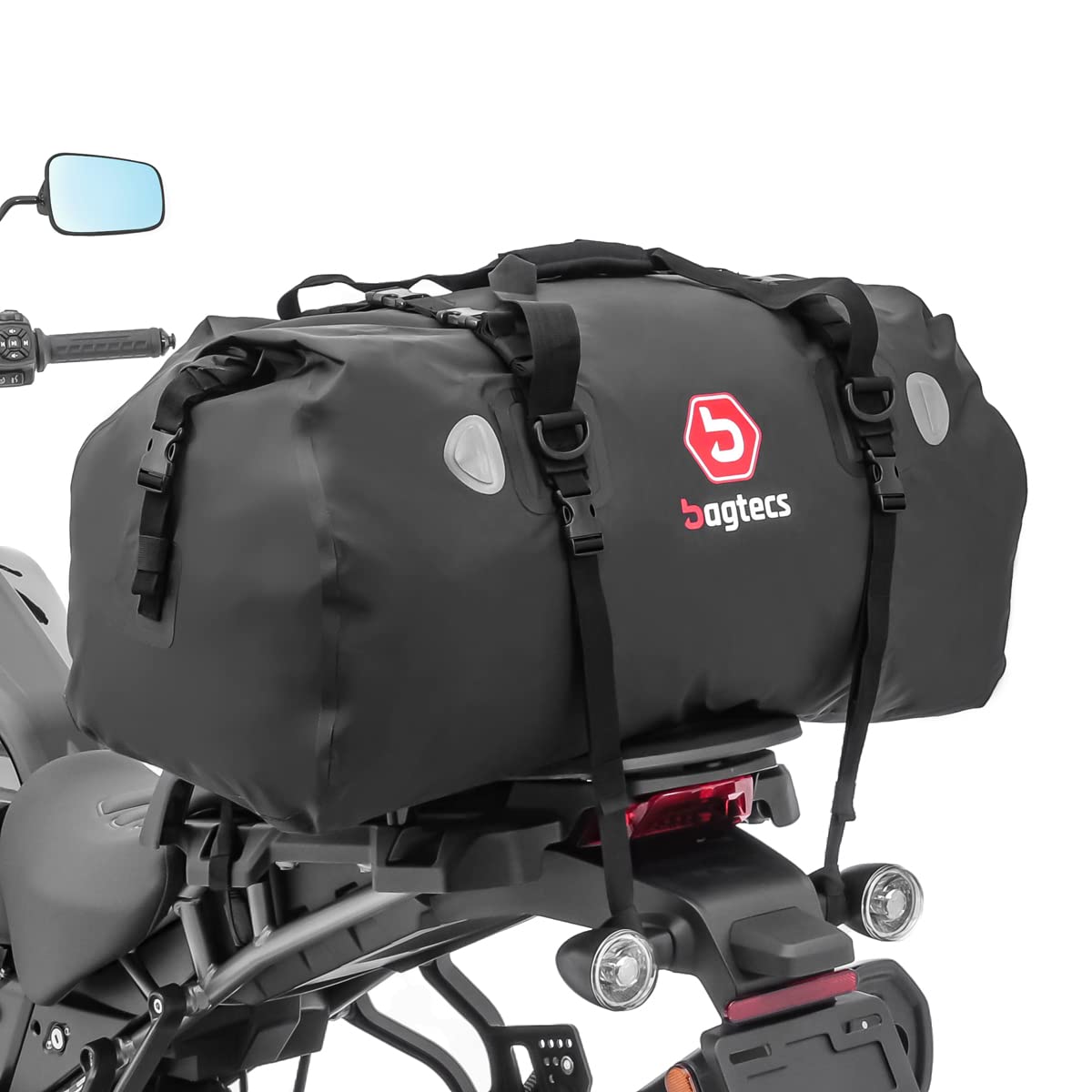 Motorrad Hecktasche für Drybag Bagtecs XF80 Wasserdicht Volumen 80l von Bagtecs