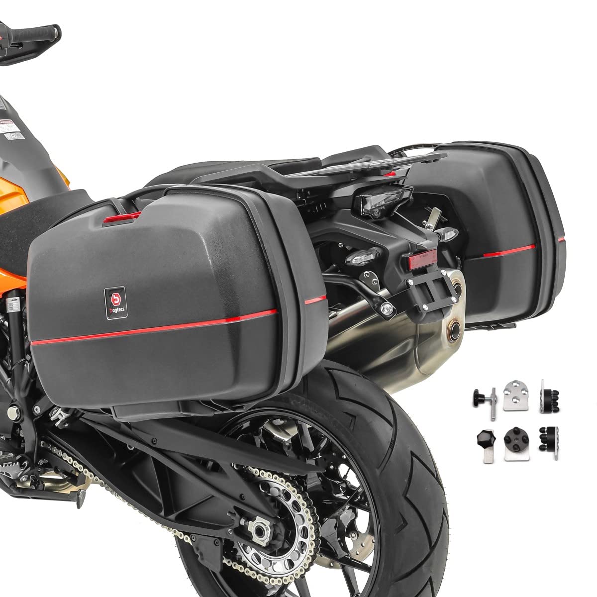 Motorrad Koffer Bagtecs TB8S Seitenkoffer 2x45 Liter + Anbauadapter Motorrad Koffer Bagtecs TB8S Seitenkoffer 2x45 Liter + Anbauadapter von Bagtecs