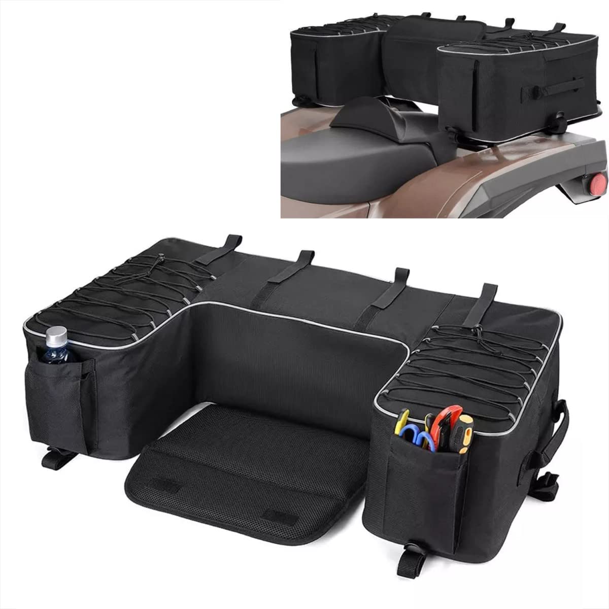 Quad ATV Hecktasche Bagtecs QB5 Gepäcktasche Topcase schwarz Quad ATV Hecktasche Bagtecs QB5 Gepäcktasche Topcase schwarz von Bagtecs