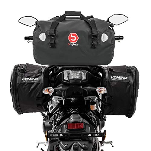 Bagtecs Satteltaschen Set für Yamaha MT-125 / MT-10 / MT-03 CX60 Hecktasche von Bagtecs