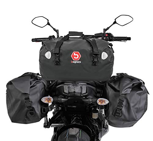 Satteltaschen Set für Kawasaki ER-6f / ER-6n WX40 Hecktasche von Bagtecs