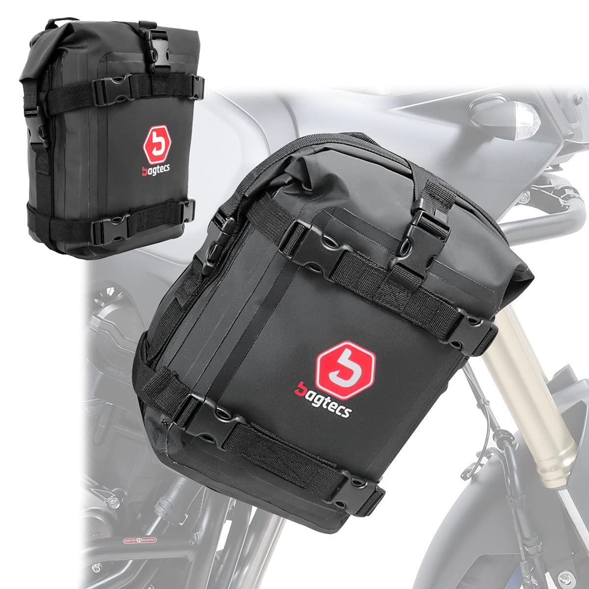 Set 2X Motorrad Sturzbügeltasche für Schutzbügel Bagtecs K4 wasserdicht 10 Liter Set 2X Motorrad Sturzbügeltasche für Schutzbügel Bagtecs K4 wasserdicht 10 Liter von Bagtecs