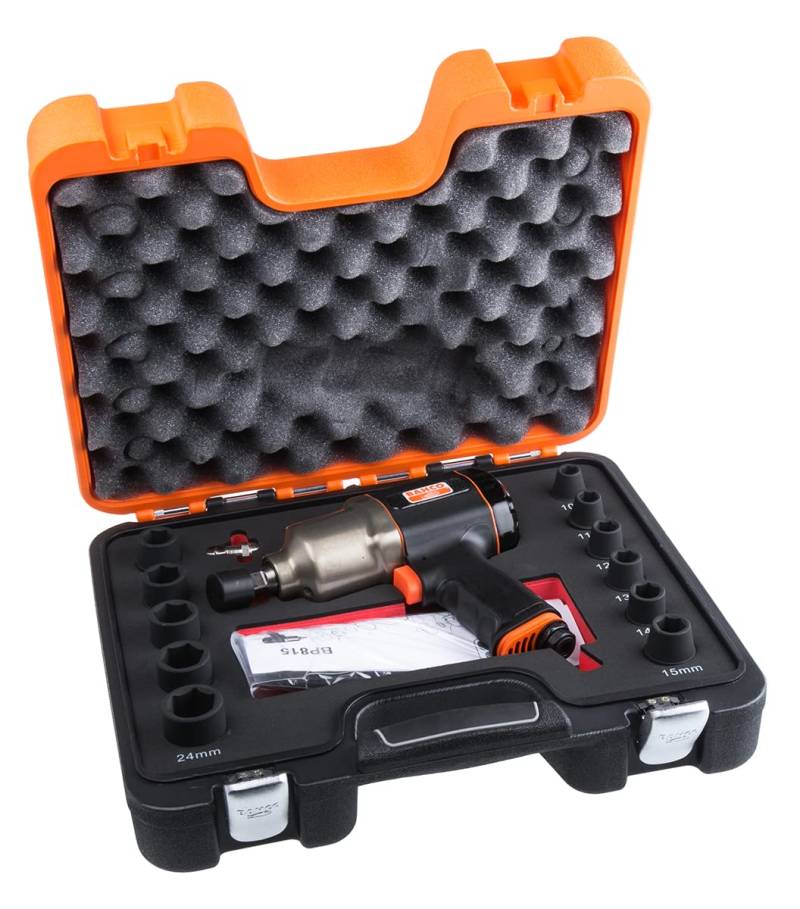 Bahco 1/2 Zoll Satz Schlagsteckschlüssel Vierkant 11-teilig 11mm von BAHCO