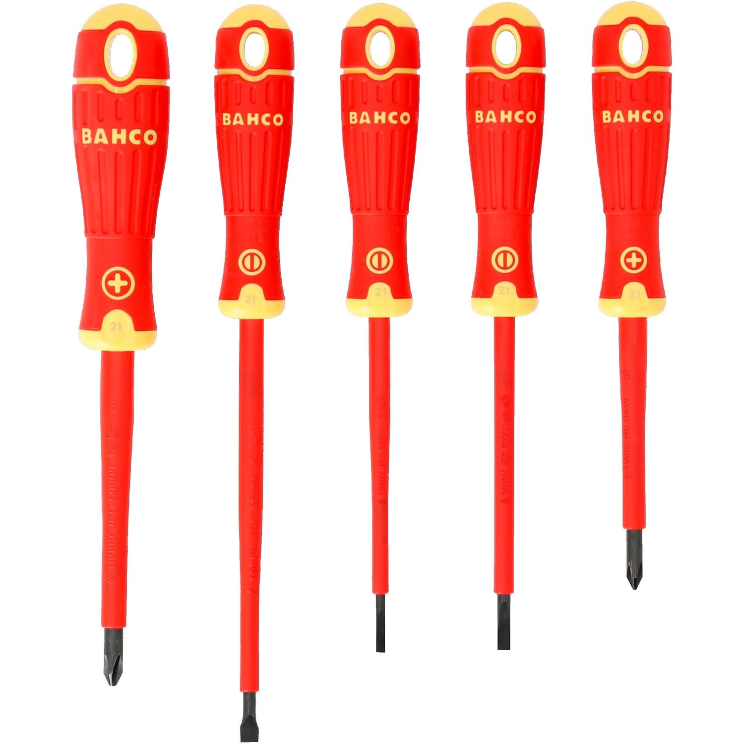 Bahco 5PCS Insulated SCD Set Slot/PH - Unid: 1 von BAHCO