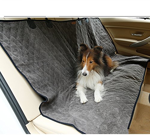 bailuoni Wasserdicht wendbar Auto hinten Sitzbezug für Pet Hund Displayschutzfolie Kofferraummatte, rutschsicher von Bailuoni