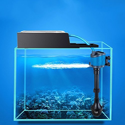 BallylellyExterne Filterbox Einstellbar mit Teilen für Wasser zirkulierenden Aquarium (Farbe: Schwarz) von Ballylelly