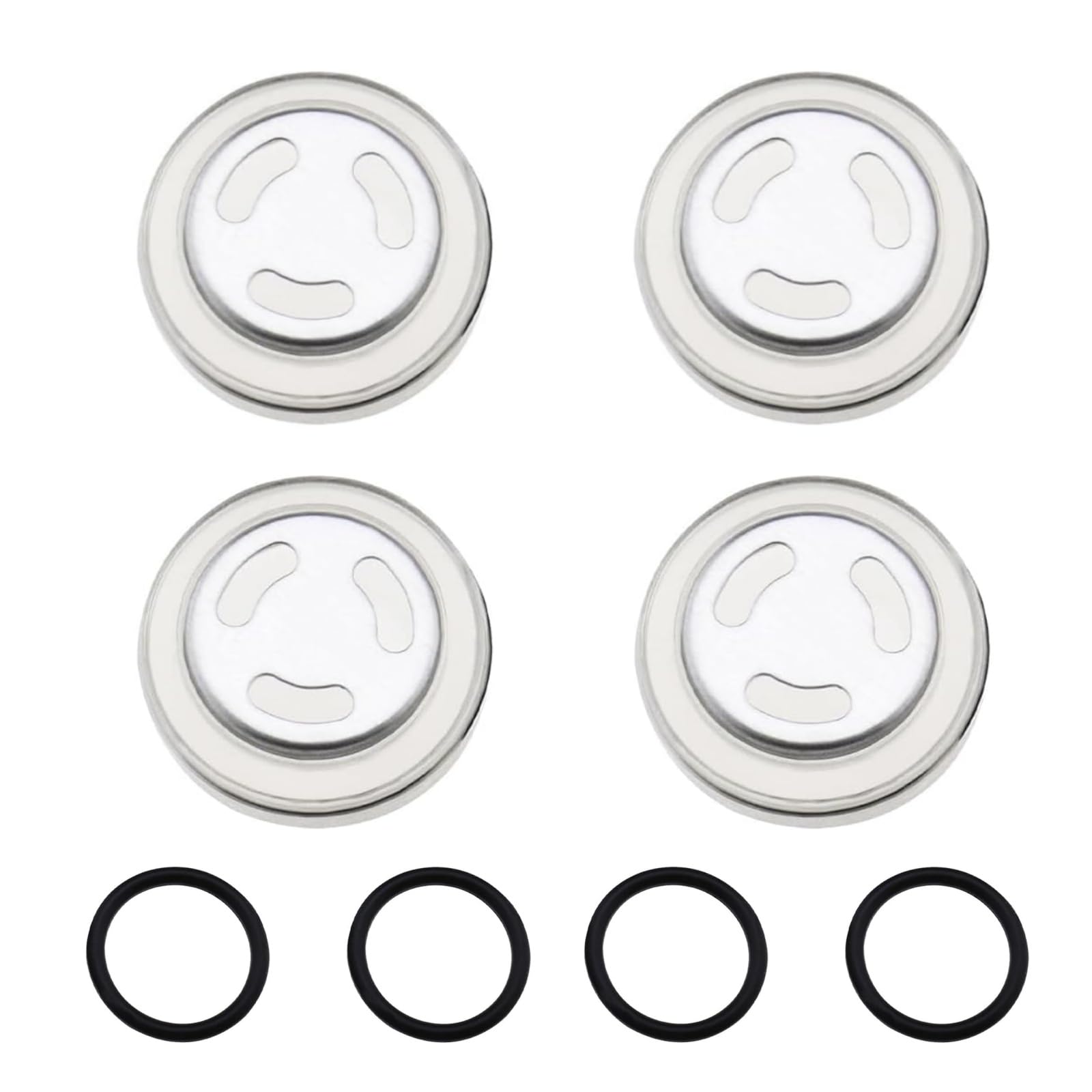 4 Stücke Schauglas Dichtung Reparturkit Bremspumpe Bremsflüssigkeitsbehälter Motorrad Schauglas Sicht Spiegel Dichtung, Hauptbremszylinder Reservoir Sichtspiegel, 18mm, mit Dichtungsring 4 Stücke Schauglas Dichtung Reparturkit Bremspumpe Bremsflüssigkeitsbehälter Motorrad Schauglas Sicht Spiegel Dichtung, Hauptbremszylinder Reservoir Sichtspiegel, 18mm, mit Dichtungsring von Bamyli
