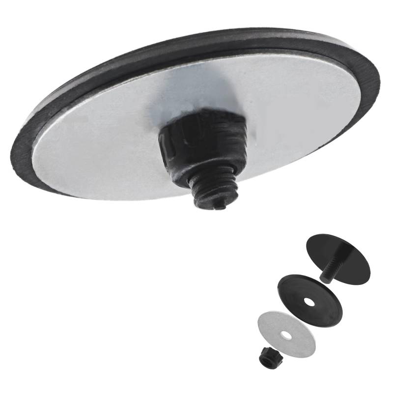 Bamyli Auto Heckscheibenwischer Blindstopfen, Zierschraube Steckerdeckel Blindstopfenfür Heckklappe Wischerarm, Heckwischerabdeckung (32MM) von Bamyli