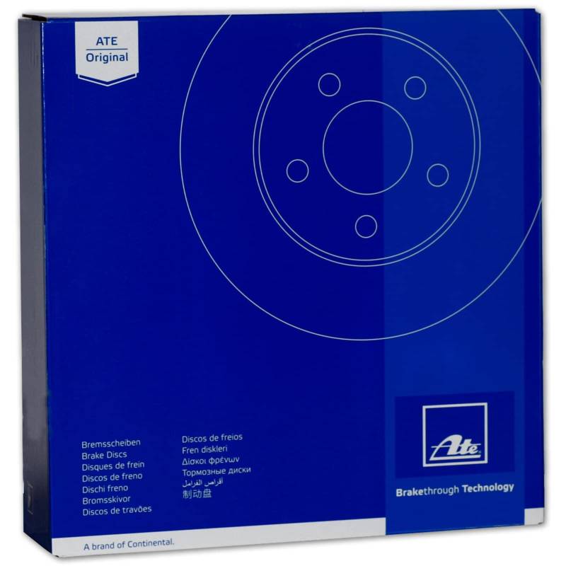 2X ATE Bremsscheiben 300,0mm innenbelüftet hinten passend für 1 3 X1 von BandelOne