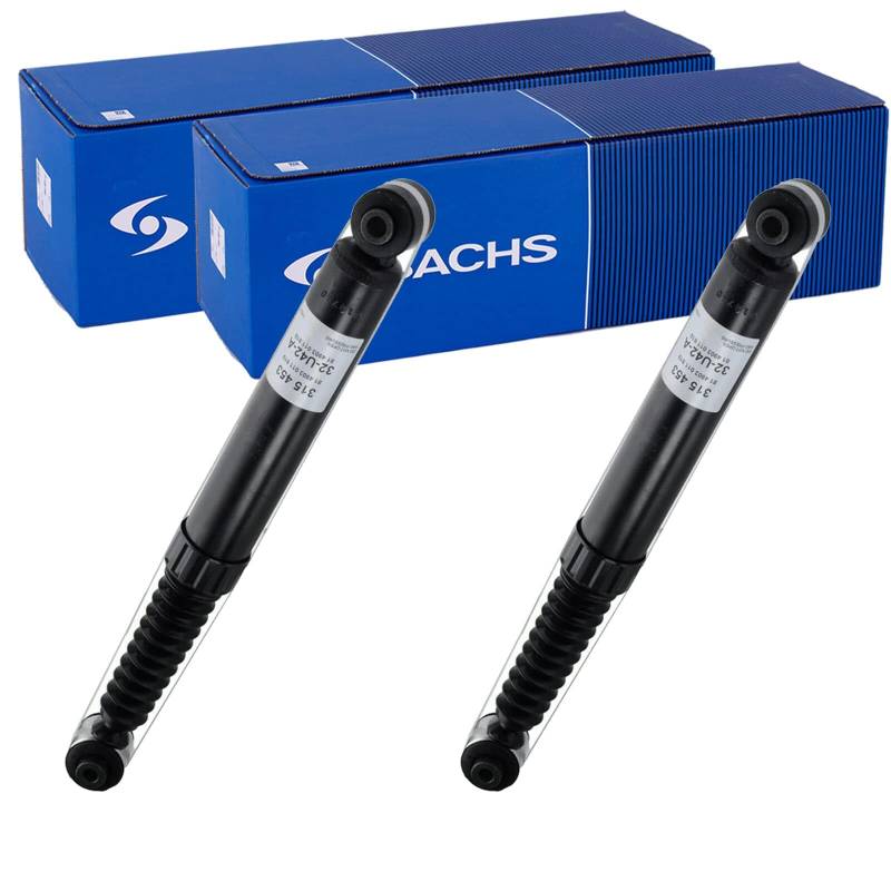 2X SACHS Gasdruck Stoßdämpfer hinten passend für C3 CROSSLAND von BandelOne