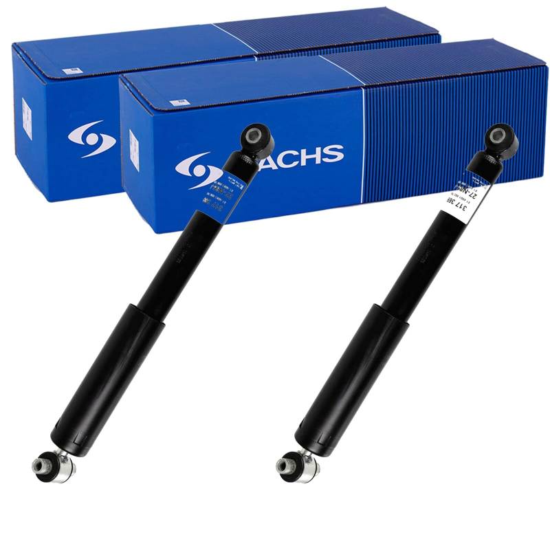 2X SACHS Gasdruck Stoßdämpfer hinten passend für Focus | 317 369 von BandelOne
