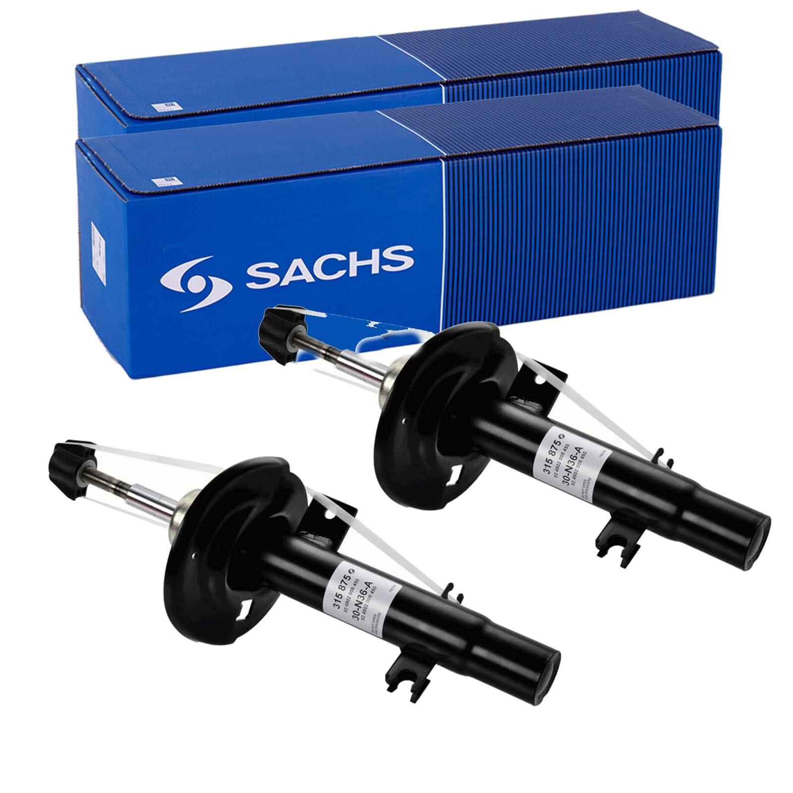 2X SACHS Gasdruck Stoßdämpfer vorne passend für 208 2X SACHS Gasdruck Stoßdämpfer vorne passend für 208 von BandelOne