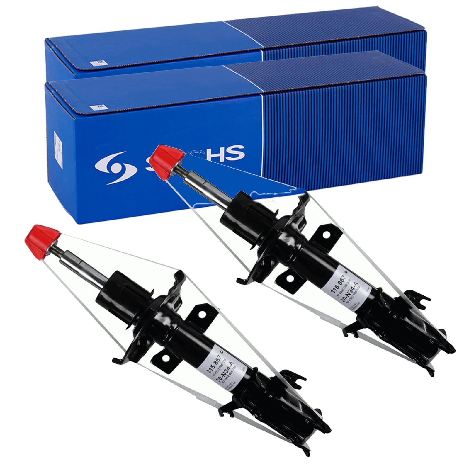 2X SACHS Gasdruck Stoßdämpfer vorne passend für B-MAX Fiesta 2X SACHS Gasdruck Stoßdämpfer vorne passend für B-MAX Fiesta von BandelOne