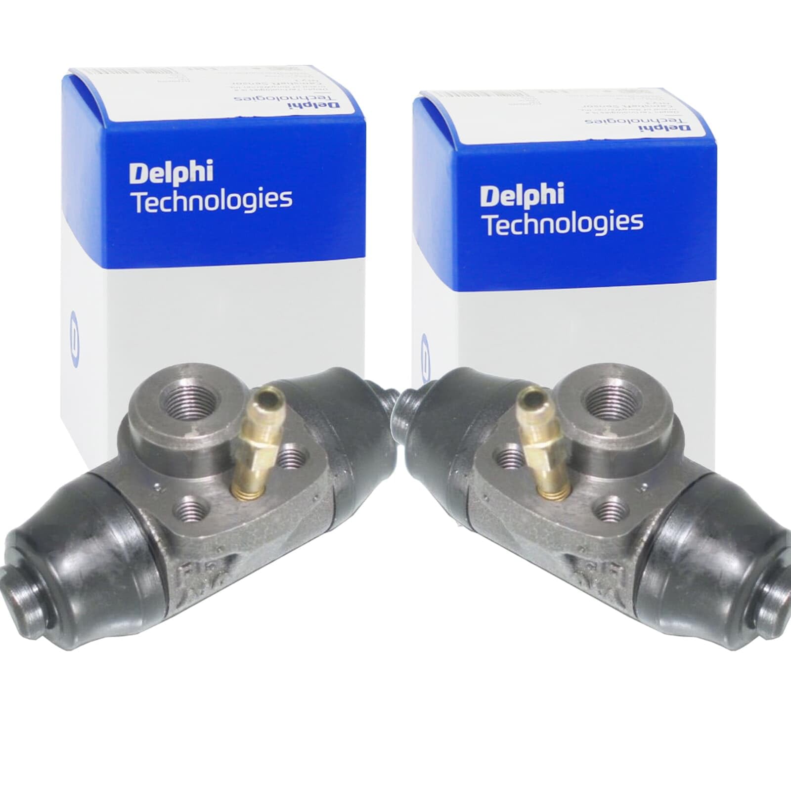 2x DELPHI Radbremszylinder 19mm passend für 80 90 CORDOBA IBIZA MII von BandelOne