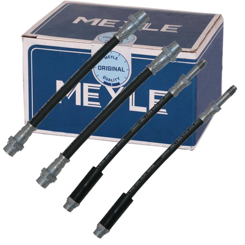 4x BREMSSCHLAUCH hinten passend für 1er E81 E87 3er E90 E91 E92 X1 E84 von BandelOne