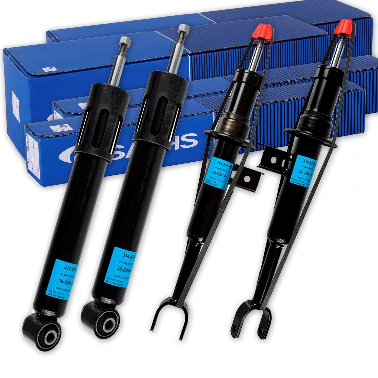 4x SACHS Gasdruck Stoßdämpfer vorne + hinten passend für 5er F11 Touring 4x SACHS Gasdruck Stoßdämpfer vorne + hinten passend für 5er F11 Touring von BandelOne