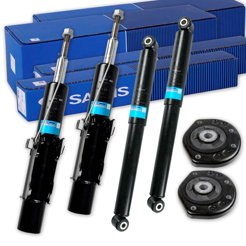 4x SACHS Stoßdämpfer 2x Domlager vorne + hinten für Sprinter CRAFTER von BandelOne