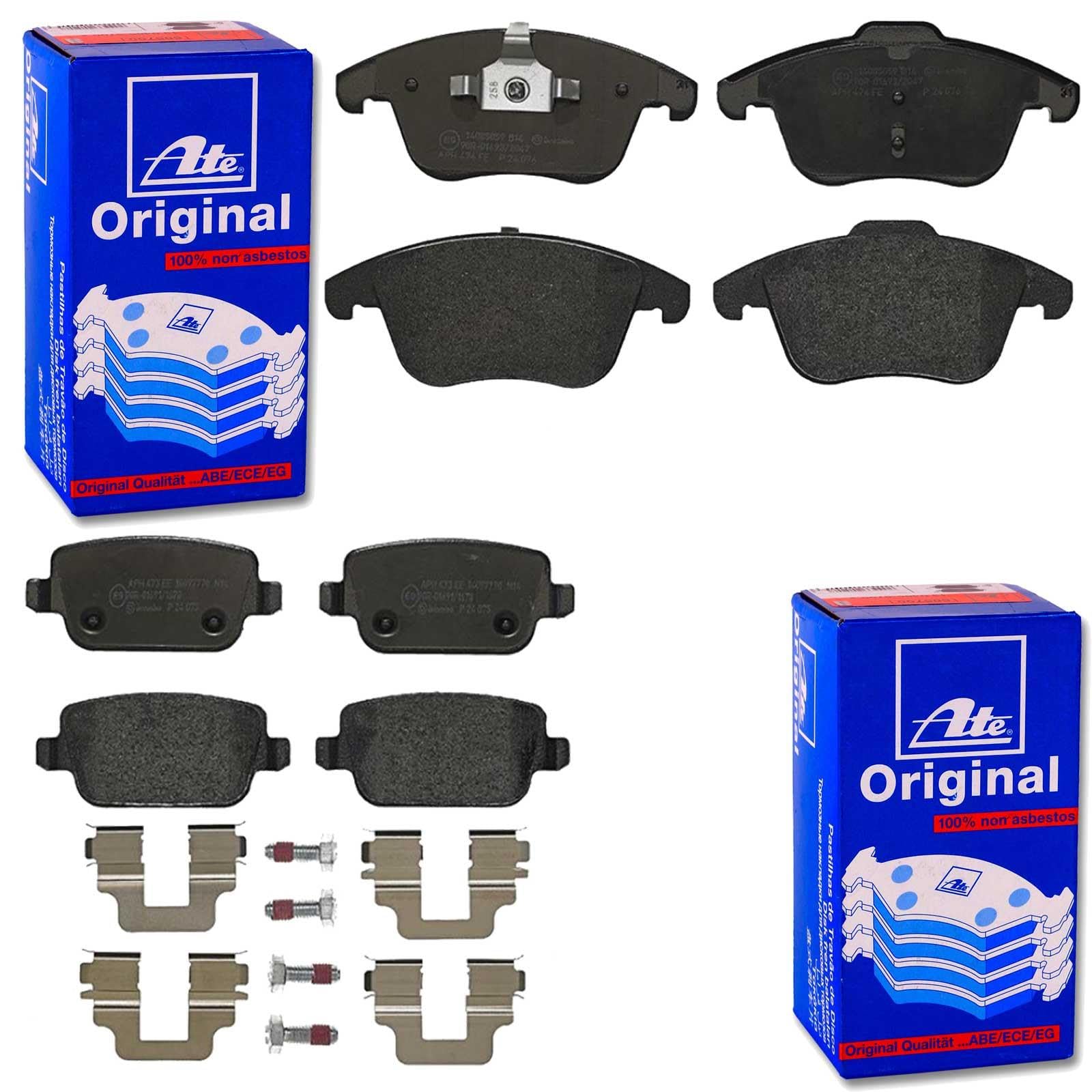 ATE BREMSBELAG vorne + hinten passend für Mondeo 4 S-MAX ATE BREMSBELAG vorne + hinten passend für Mondeo 4 S-MAX von BandelOne