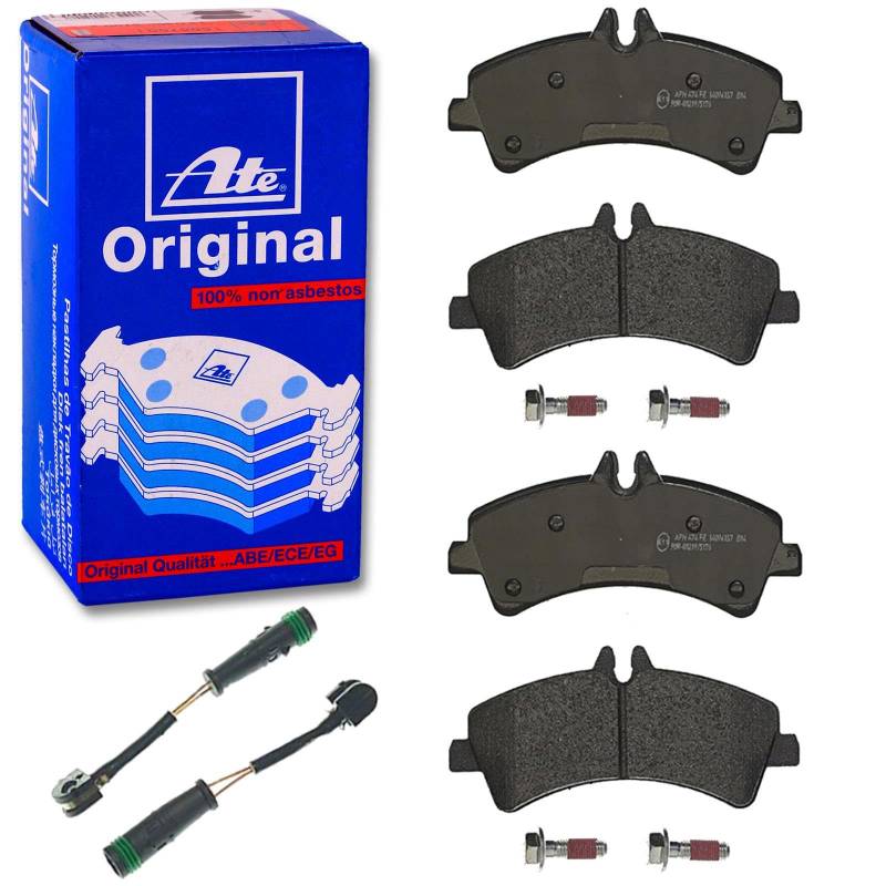 ATE Bremsbeläge + 2 WarnkontaktE hinten für Sprinter (906) CRAFTER von BandelOne