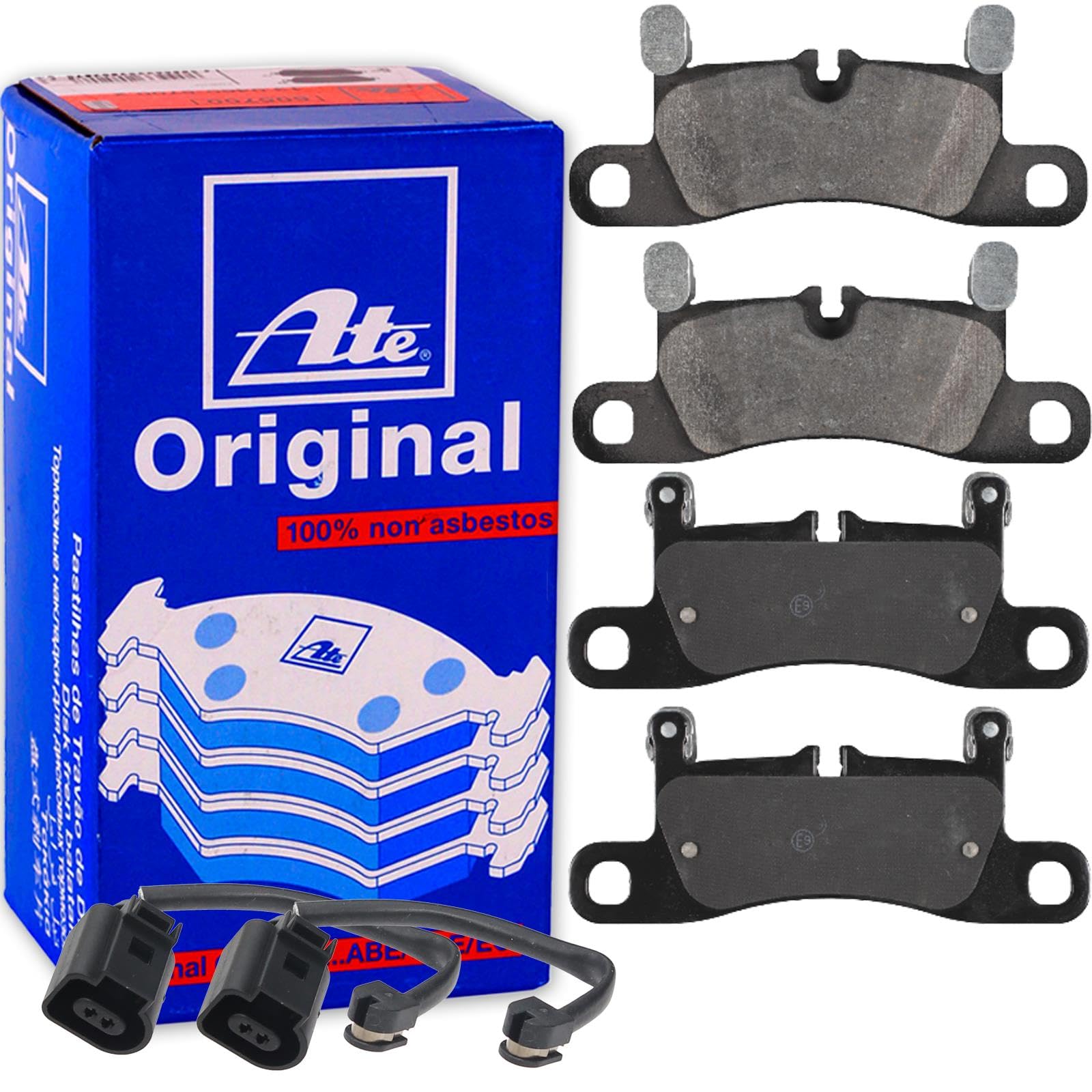 ATE Bremsbeläge + Warnkontakt hinten für Cayenne 92A + 7P von BandelOne