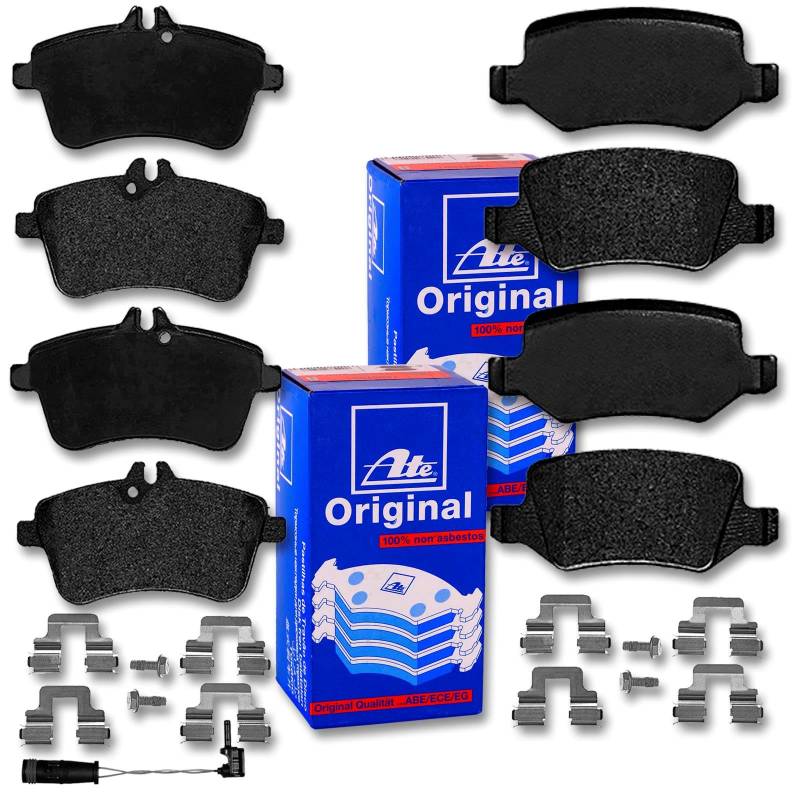 ATE Bremsbeläge vorne + hinten für A-Klasse W169 + B-Klasse W245 von BandelOne