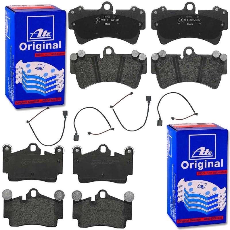ATE Bremsbeläge vorne + hinten für Q7 4L Cayenne 9P 7L von BandelOne