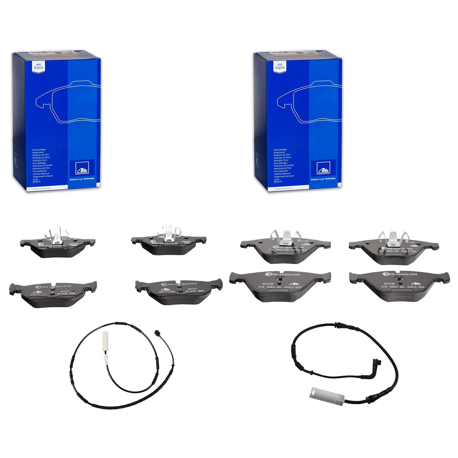 ATE Bremsbeläge vorne + hinten passend für 3er E90 ATE Bremsbeläge vorne + hinten passend für 3er E90 von BandelOne
