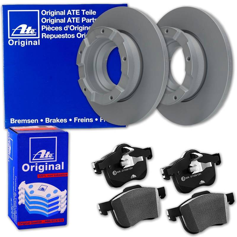 ATE Bremsscheiben + Beläge hinten passend für Tourneo Transit Custom von BandelOne