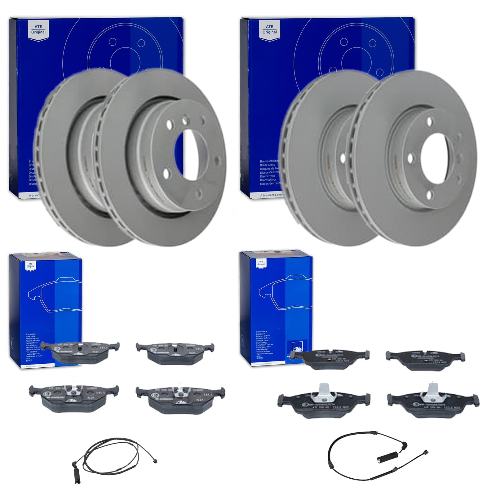 ATE Bremsscheiben + CERAMIC Beläge vorne + hinten passend für 3er E46 ATE Bremsscheiben + CERAMIC Beläge vorne + hinten passend für 3er E46 von BandelOne