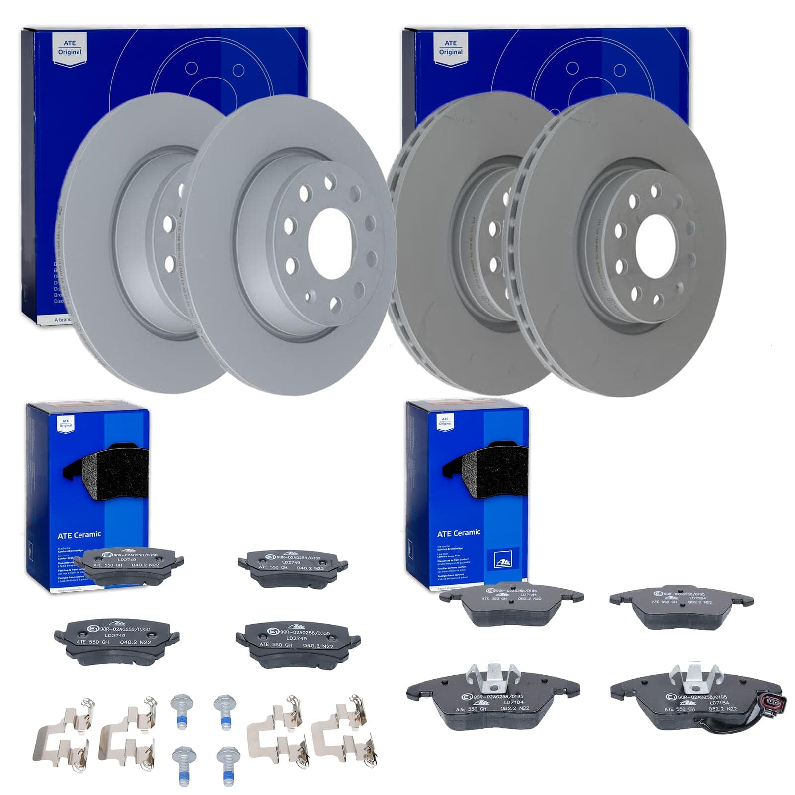 ATE Bremsscheiben + CERAMIC vorne + hinten passend für Passat CC 3C 357 358 B7 B6 ATE Bremsscheiben + CERAMIC vorne + hinten passend für Passat CC 3C 357 358 B7 B6 von BandelOne