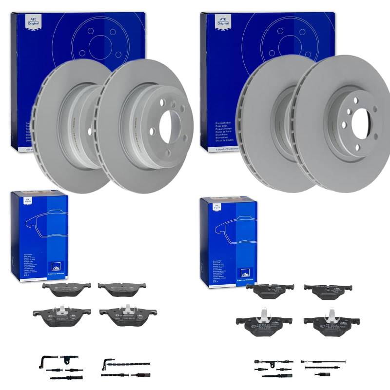 ATE Bremsscheiben + CERAMIC vorne + hinten passend für X5 E70 F15 + X6 E71 F16 von BandelOne